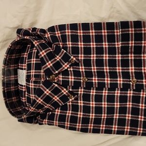 NWT Brooks Brothers 1818 Regent Fit button down flannel shirt